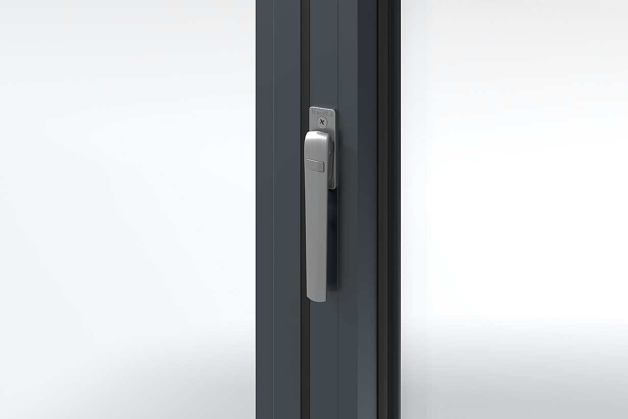 NanaWall Silver Flat Handle 
