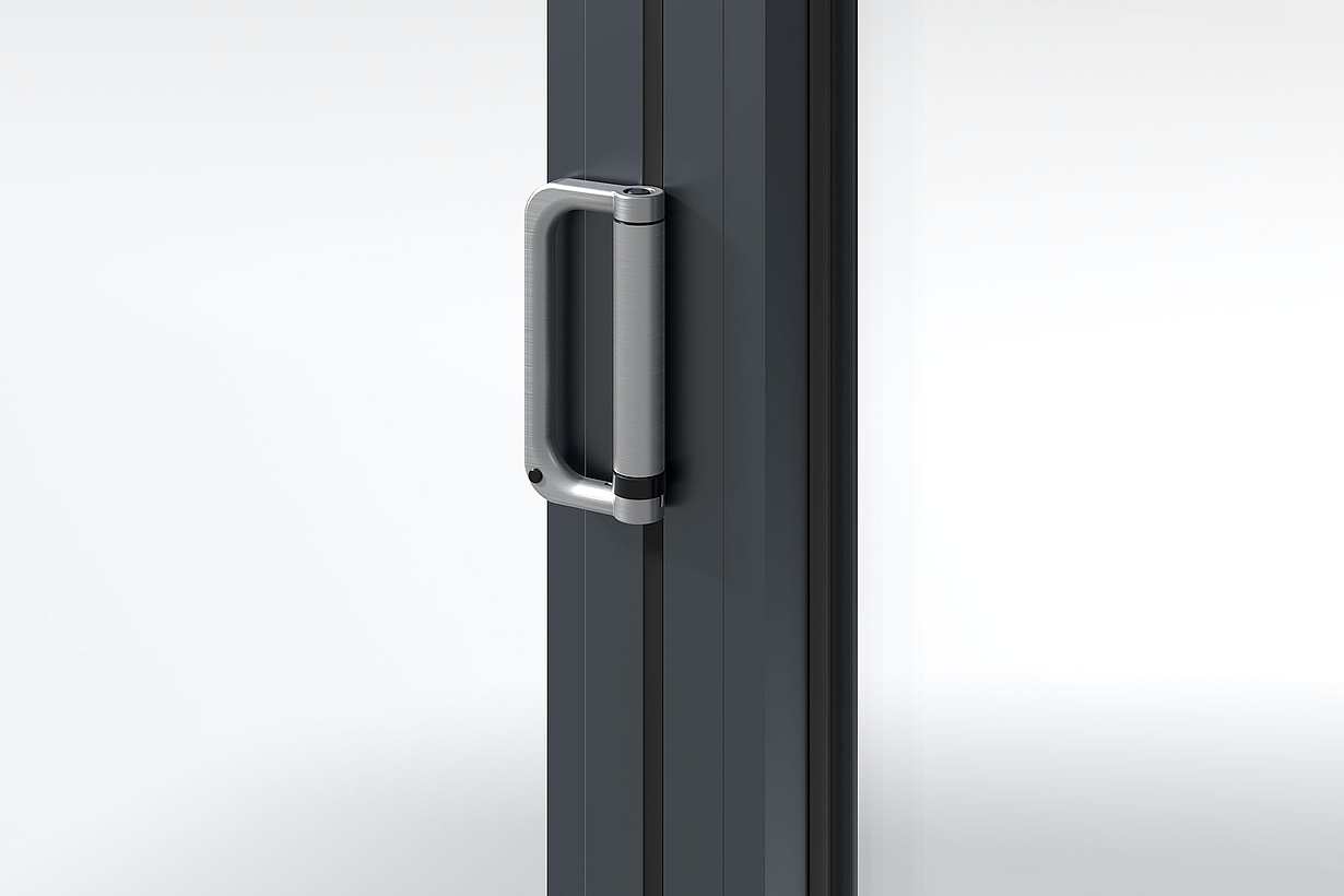 NanaWall Silver Spring Loaded Pull Handle 