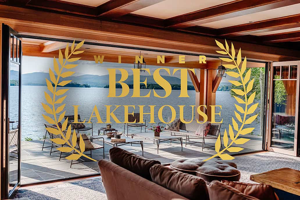 NanaAwards 2023 Best Lakefront Glass Walls