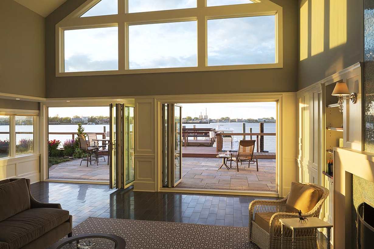 large windows bring the outside in