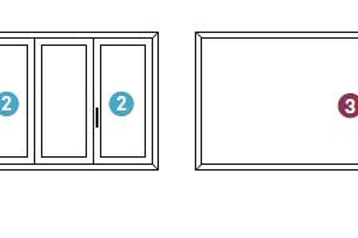 operating a folding glass wall diagram