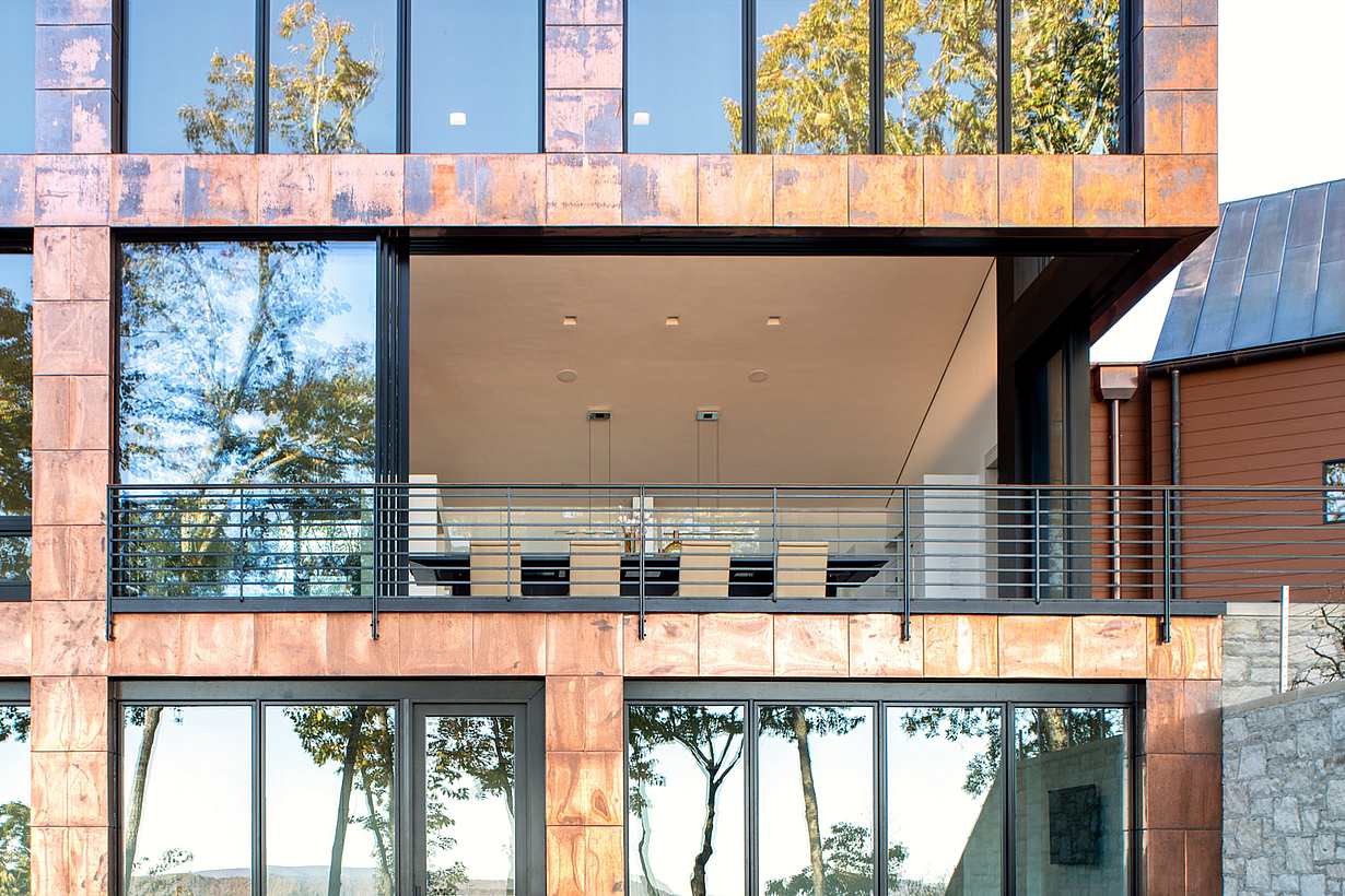 cero minimal sliding glass walls