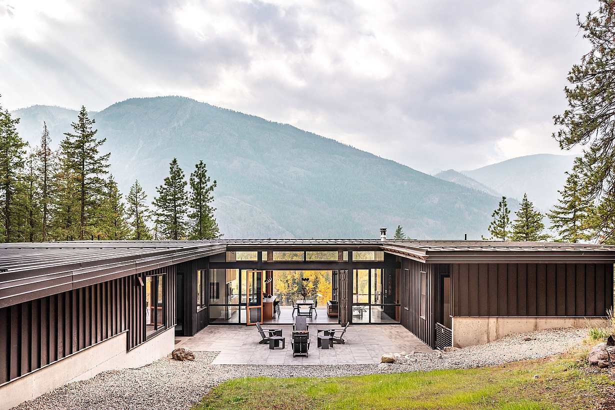 NanaWall clad folding glass walls