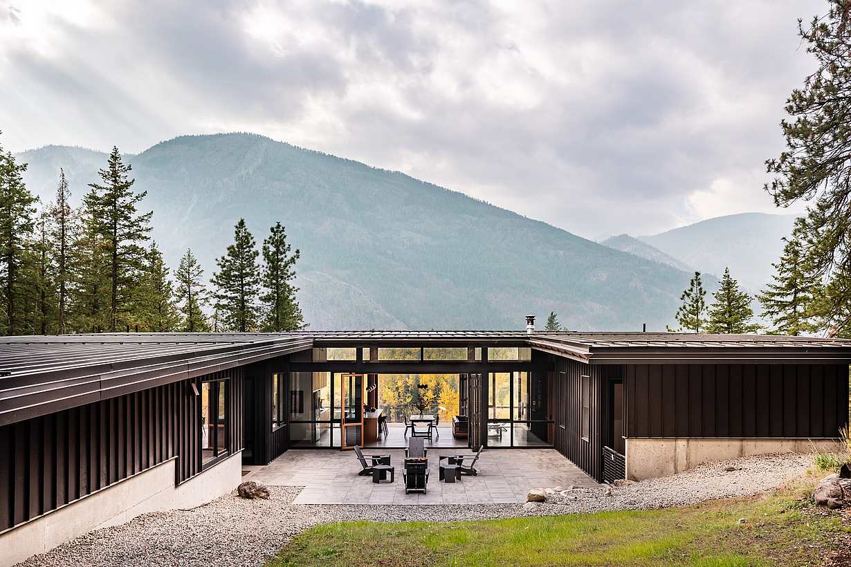 clad retractable glass walls