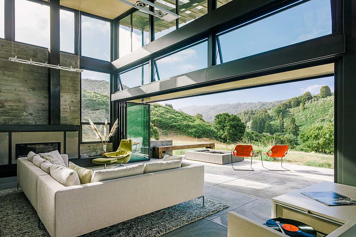 NanaWall retractable glass doors