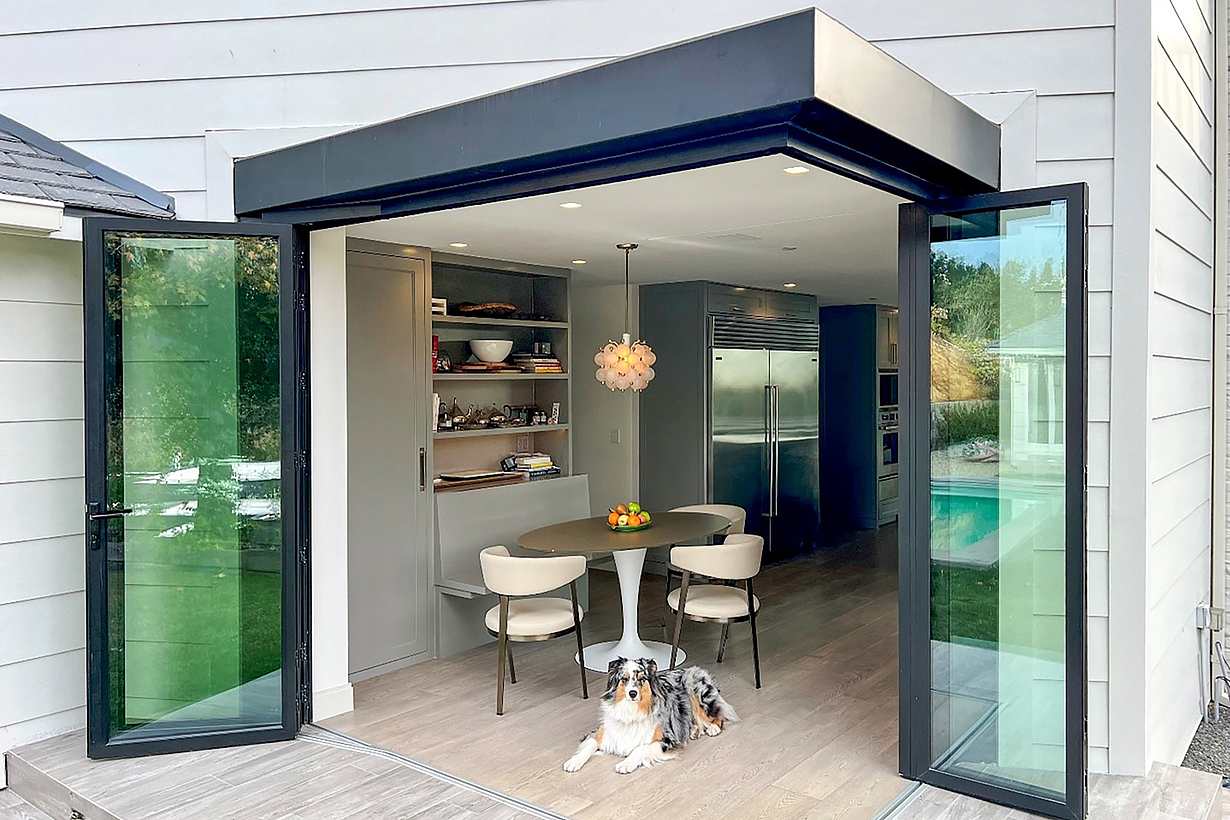 aluminum folding glass doors