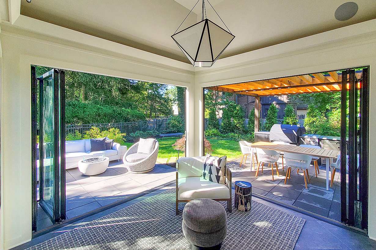 folding patio door systems