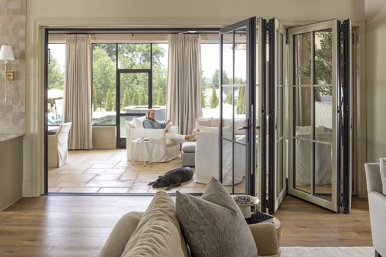 indoor outdoor folding glass door systems