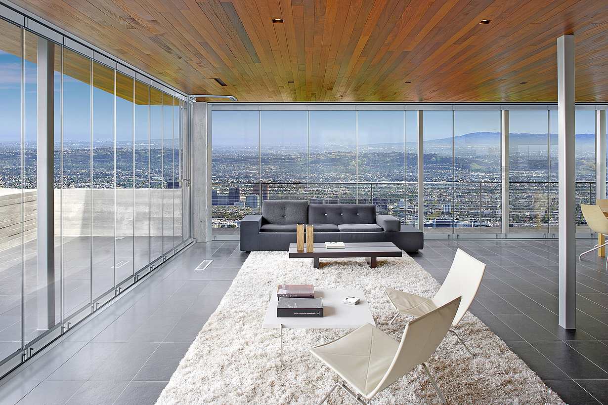 frameless retractable glass walls