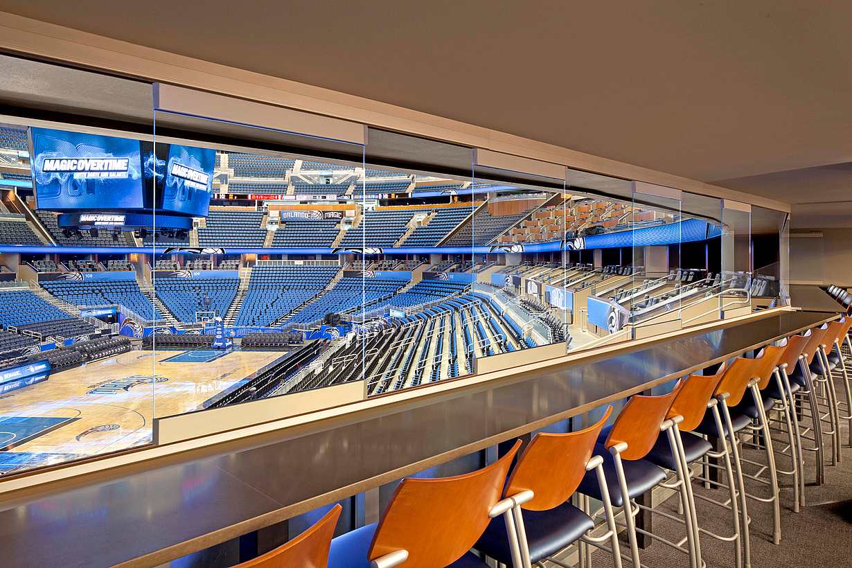 commercial single track sliding retractable glass walls
