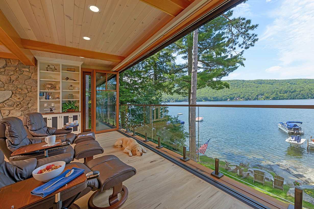 folding porch door