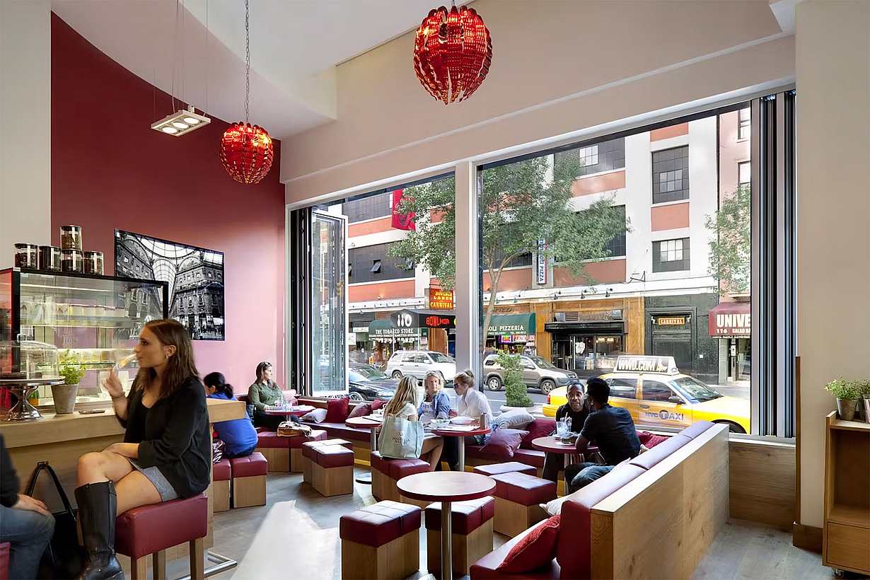 folding commercial glass walls