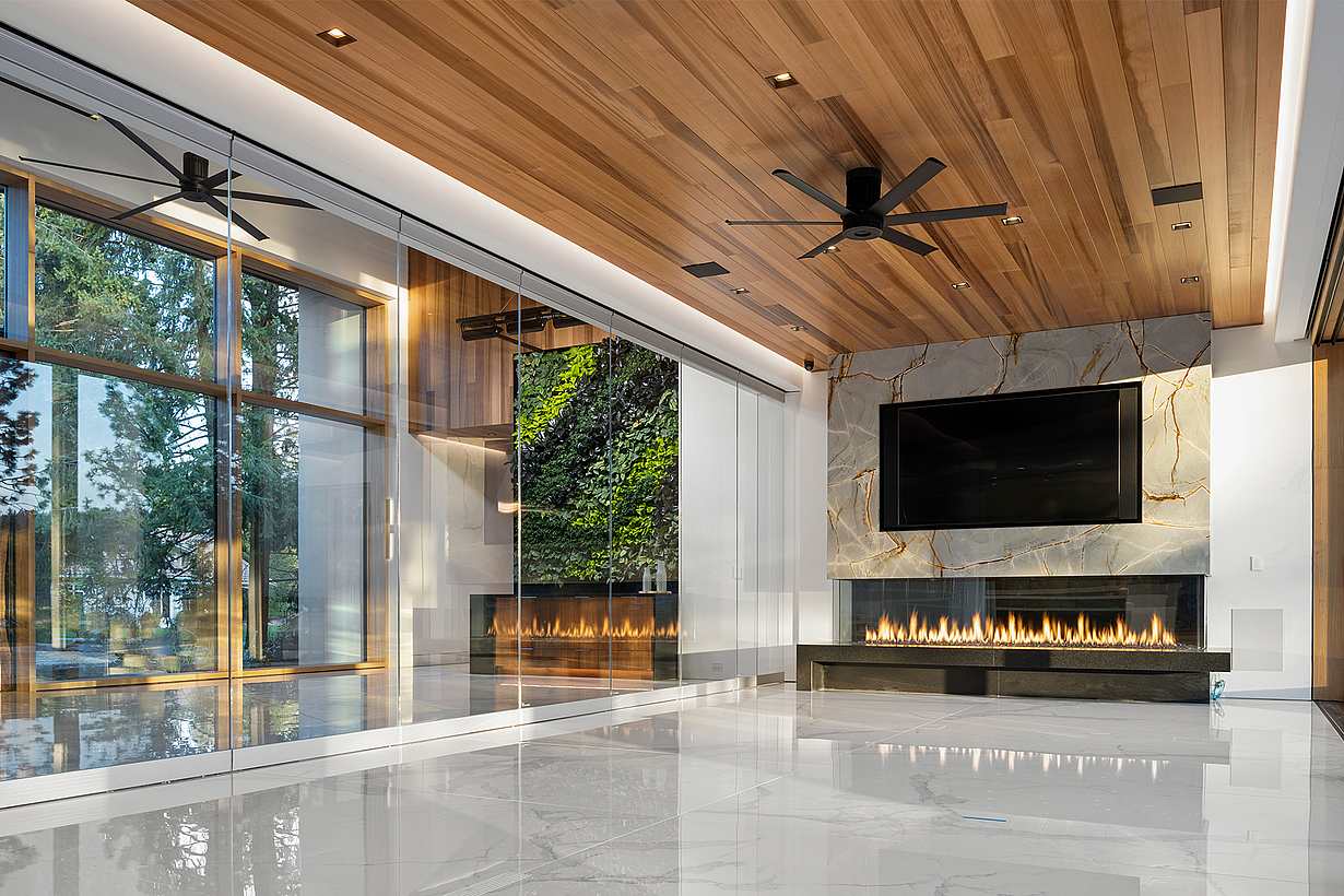 residential glass walls