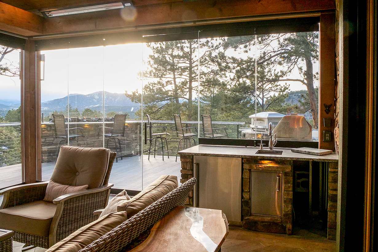 frameless sliding door patio door replacement