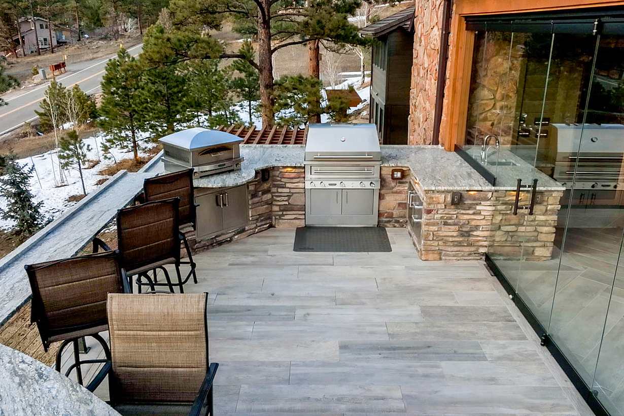cold weather glass patio doors