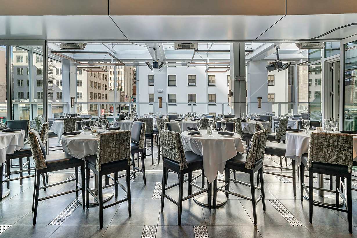 stacking commercial glass doors