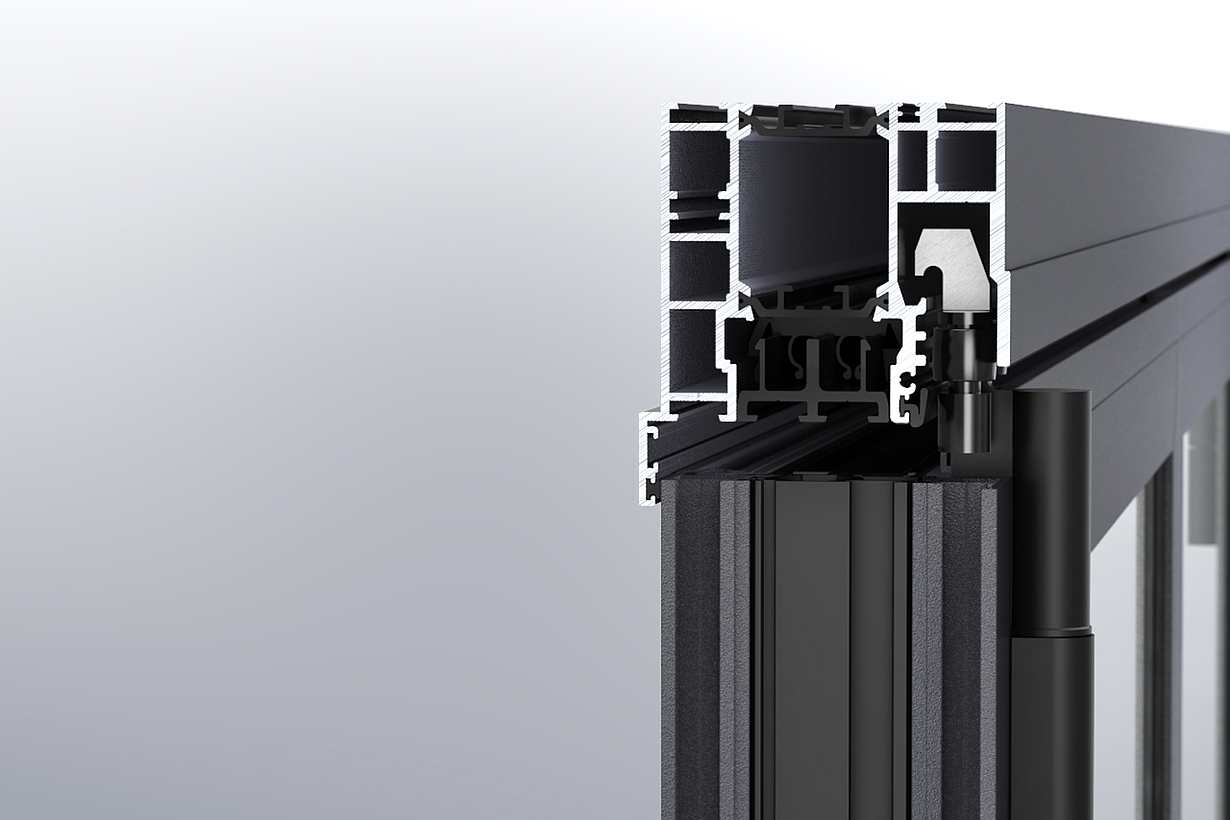 NanaWall Generation 4 anti-tilt feature