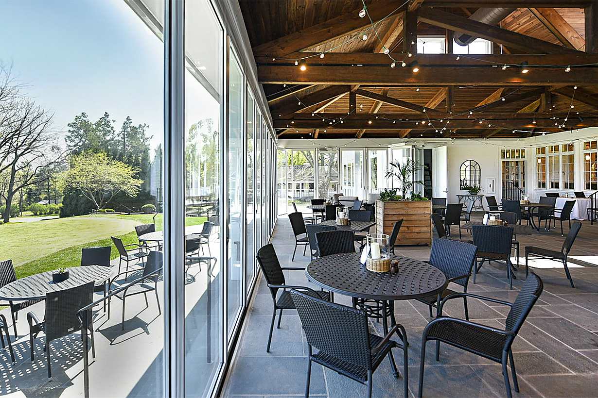 sliding commercial glass doors for restaurants