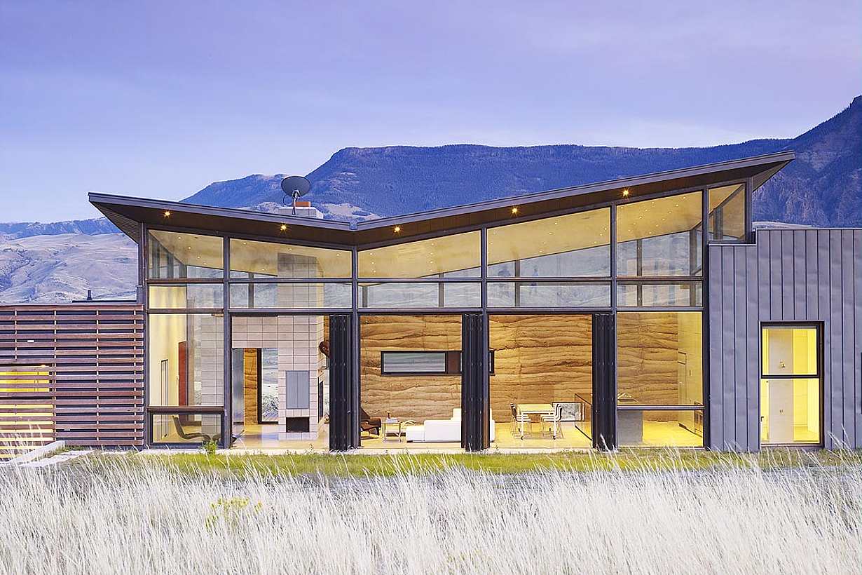 NanaWall aluminum framed folding glass door