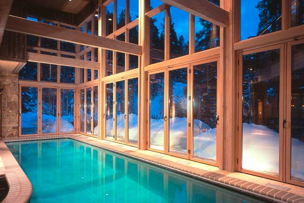 NanaWall wood opening glass wall systems