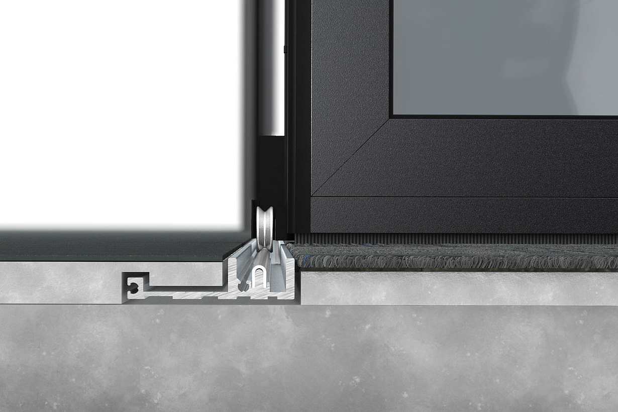 NanaWall Surface Mounted Flush - Outswing Suggested Installations
