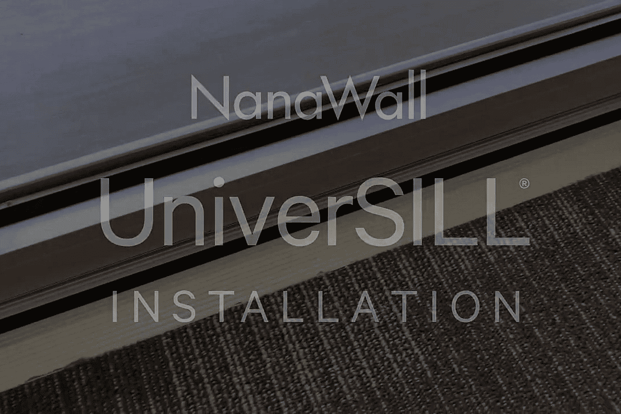 NanaWall UniverSILL | Installation Video