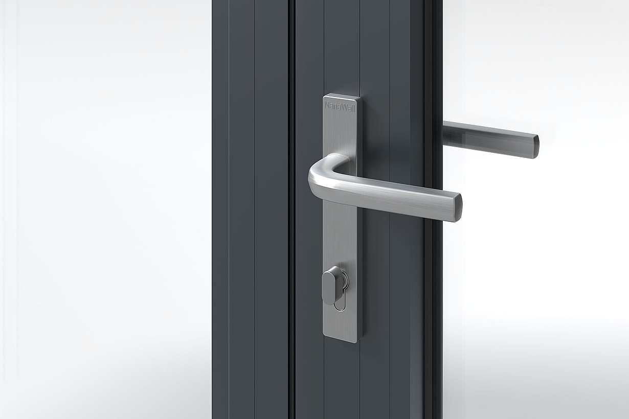 NanaWall Brushed Satin Lever Handle