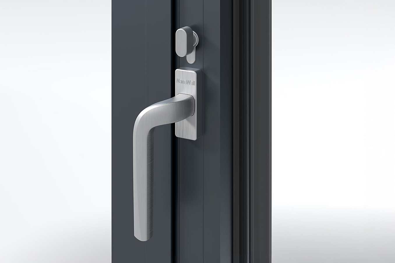 NW MultiSlide 630 - Cranked Handle with Thumb Turn