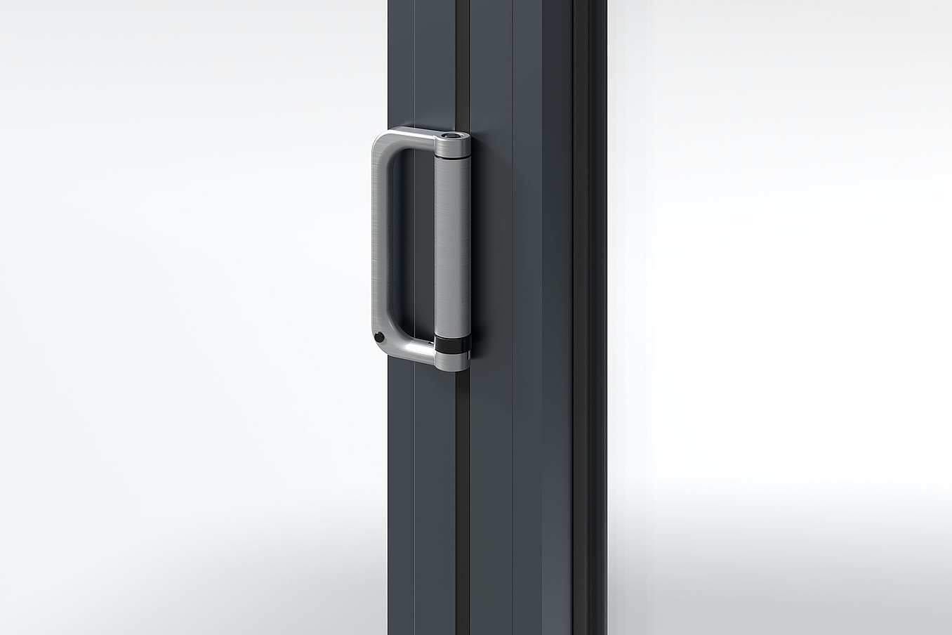 NanaWall Silver Spring Loaded Pull Handle 
