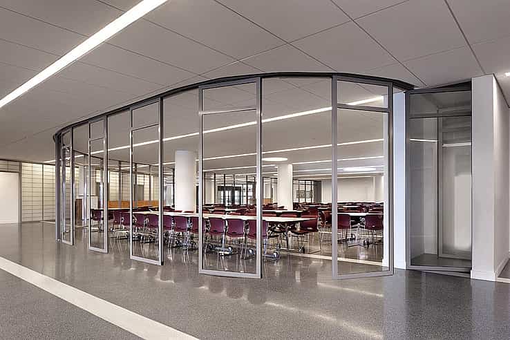 NanaWall advanced single track sliding system