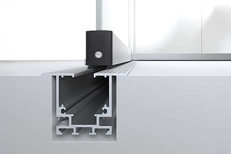 SL25 Accessible Floor Tracks