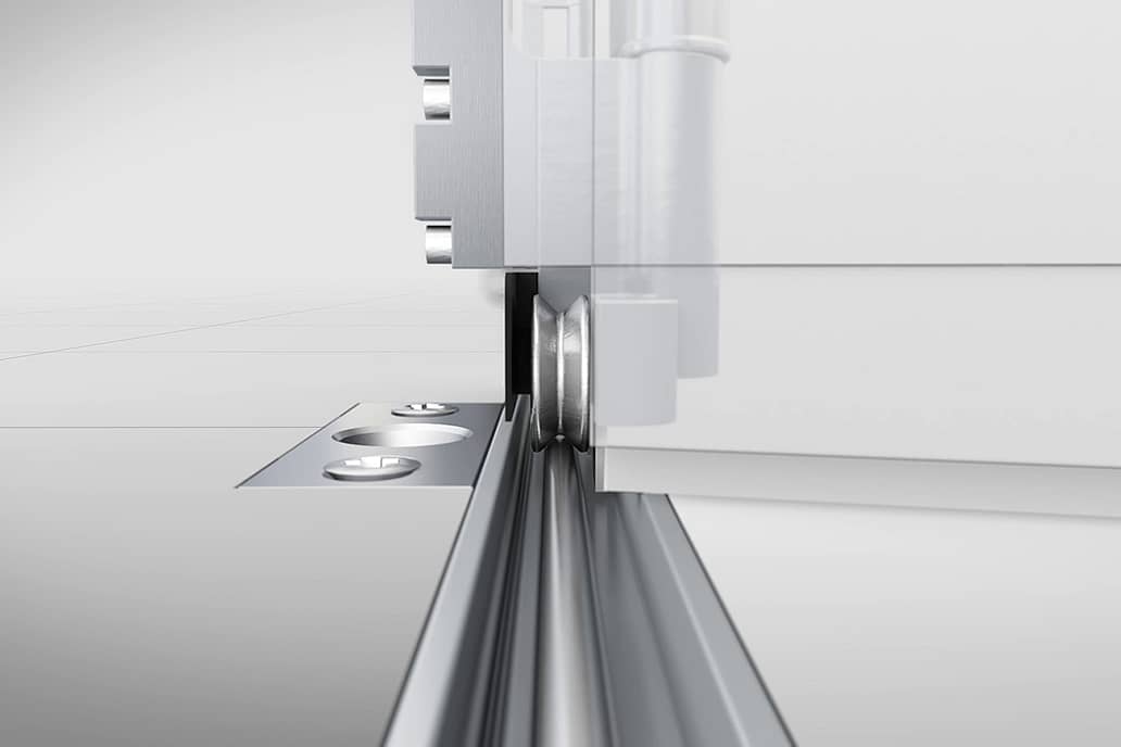 NanaWall acoustical glass walls roller Animation