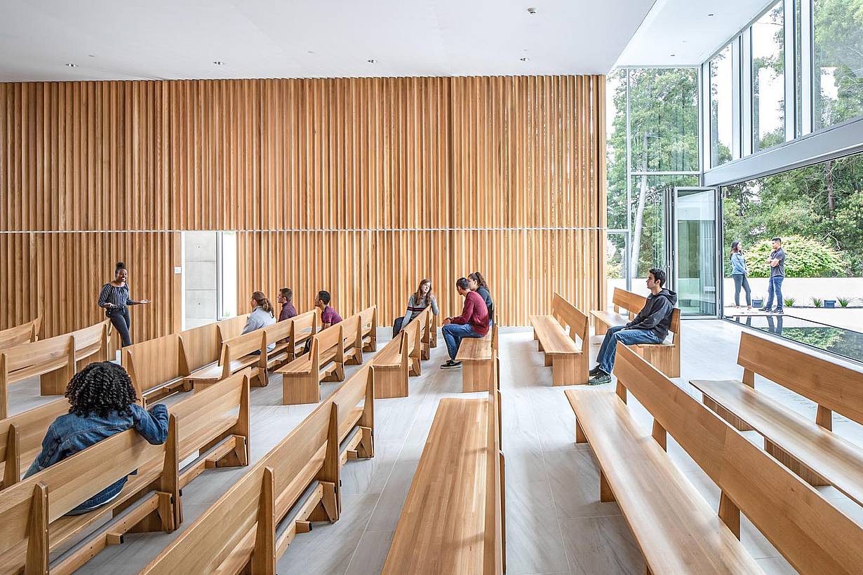 interior of saint mary's new chapel design