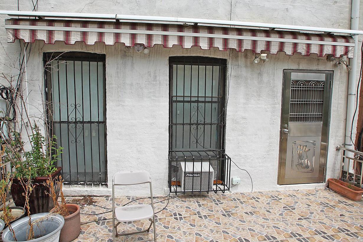 before indoor outdoor living space