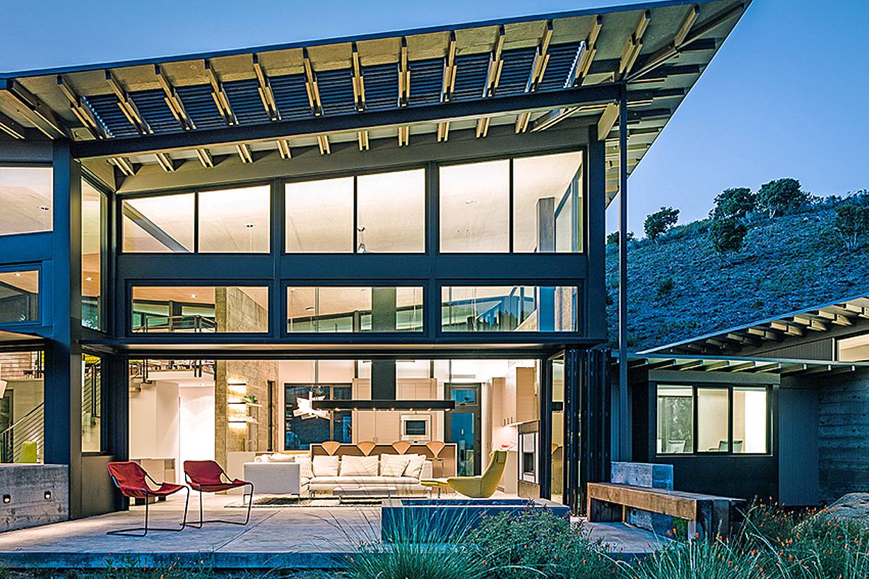 floor supported residential glass walls