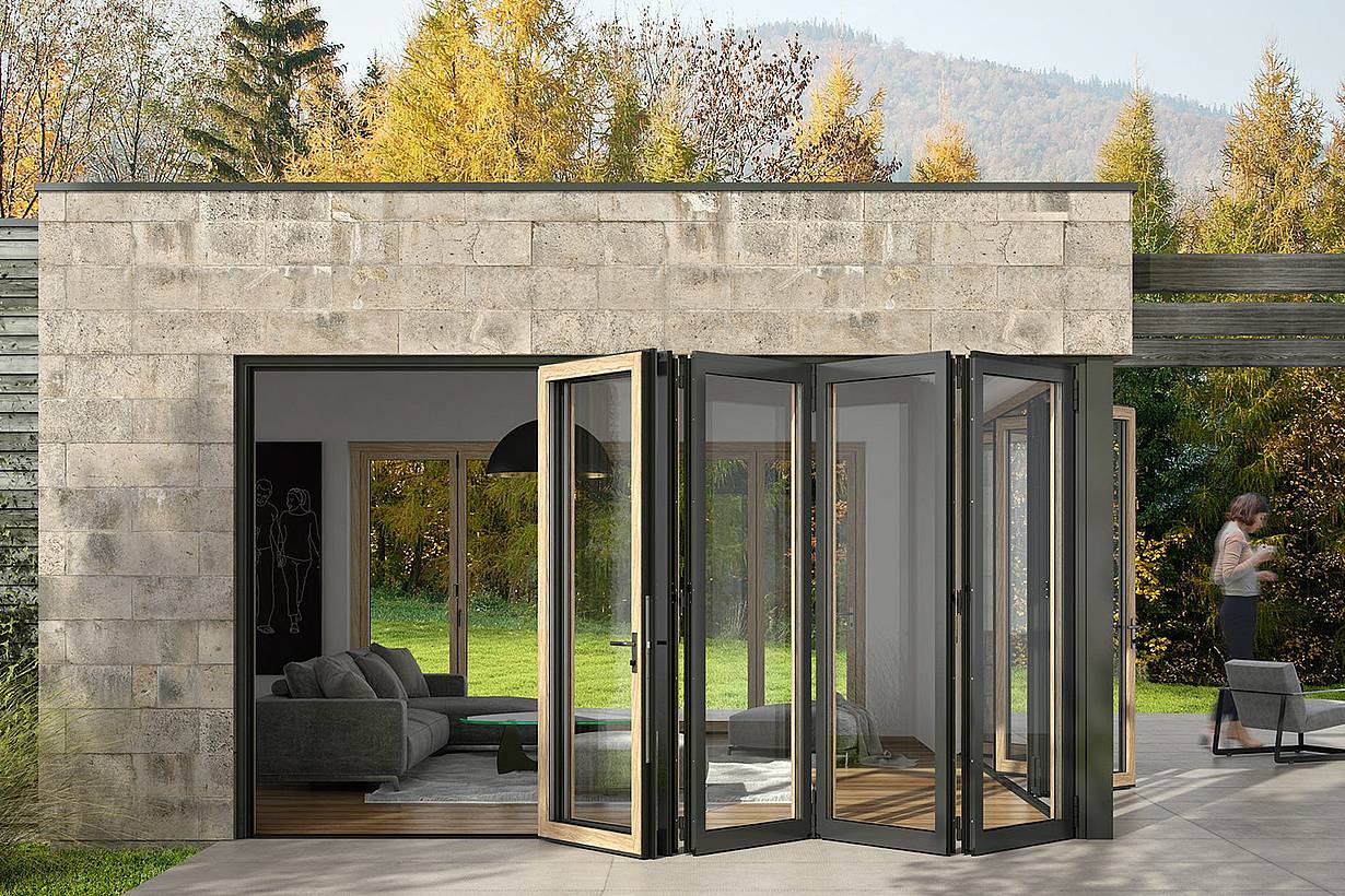 retractable glass wall systems by NanaWall