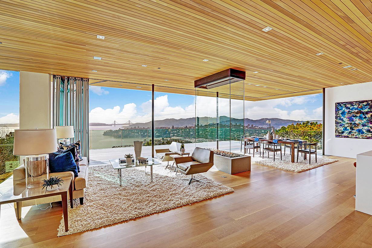 glass walls