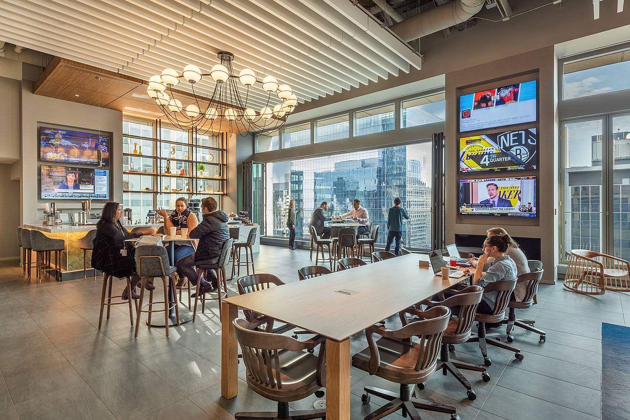 high-rise bifolding glass walls