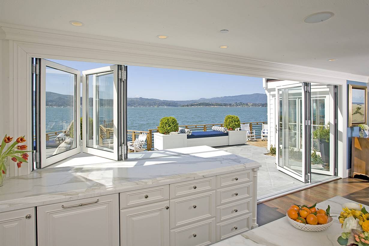 NanaWall retractable patio doors