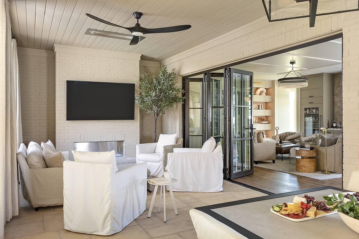 Generation 4 folding glass patio doors