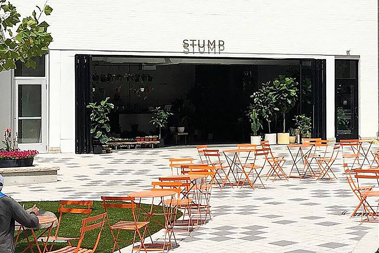 wide open commercial storefront design
