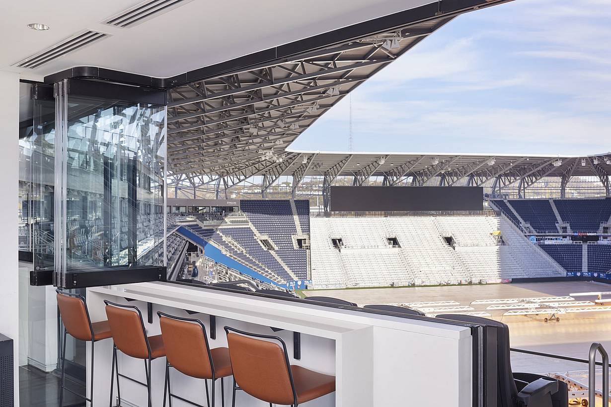 NanaWall retractable glass walls