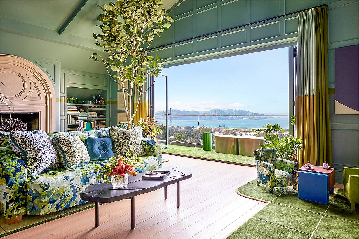 San Francisco Decorator Showcase NanaWall folding glass wall