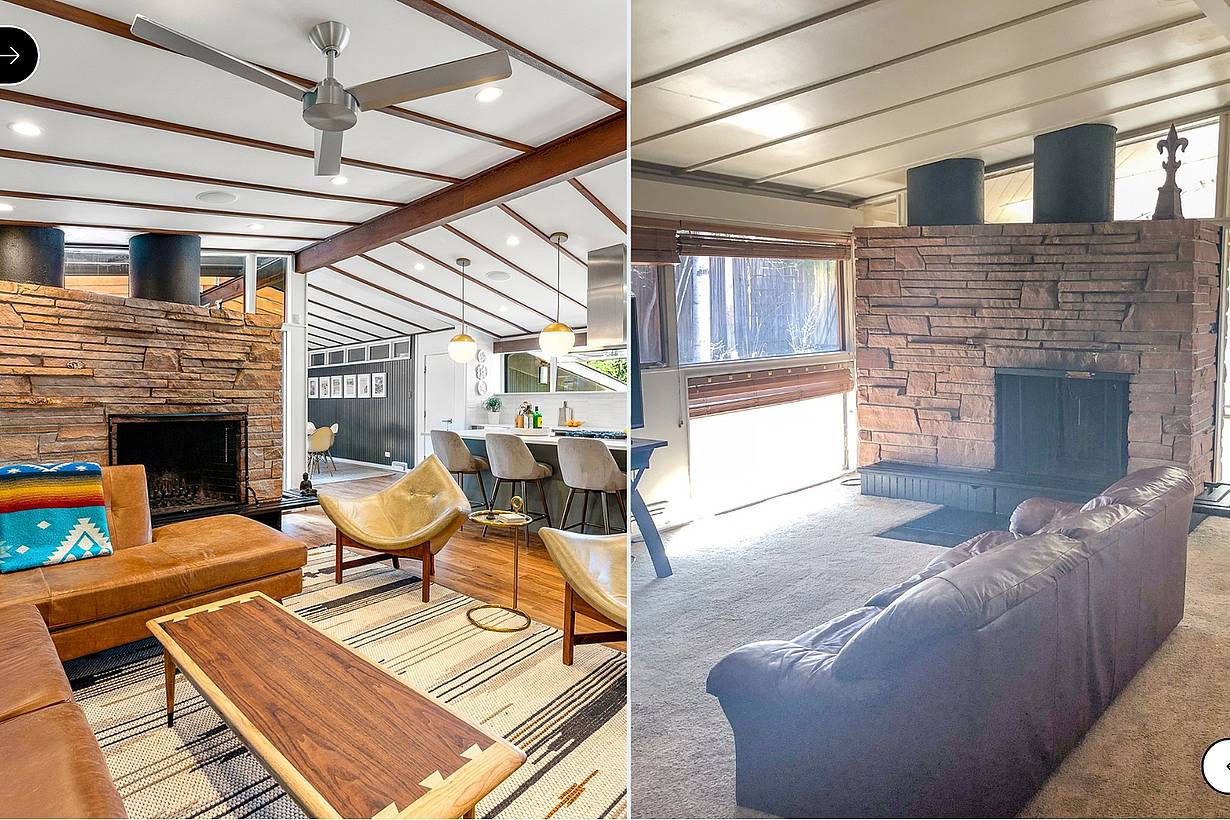 Mid-Century Modern home remodel