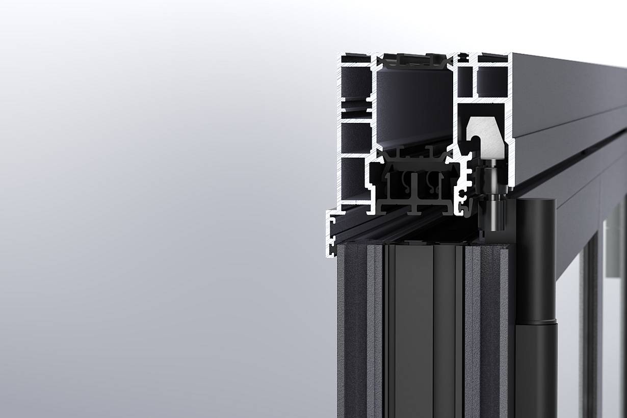 NanaWall Generation 4 anti-tilt feature