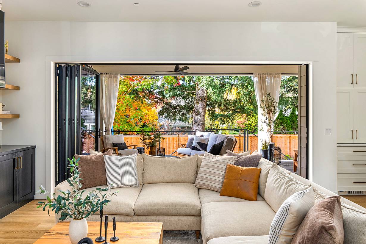 NanaWall bifold door system 