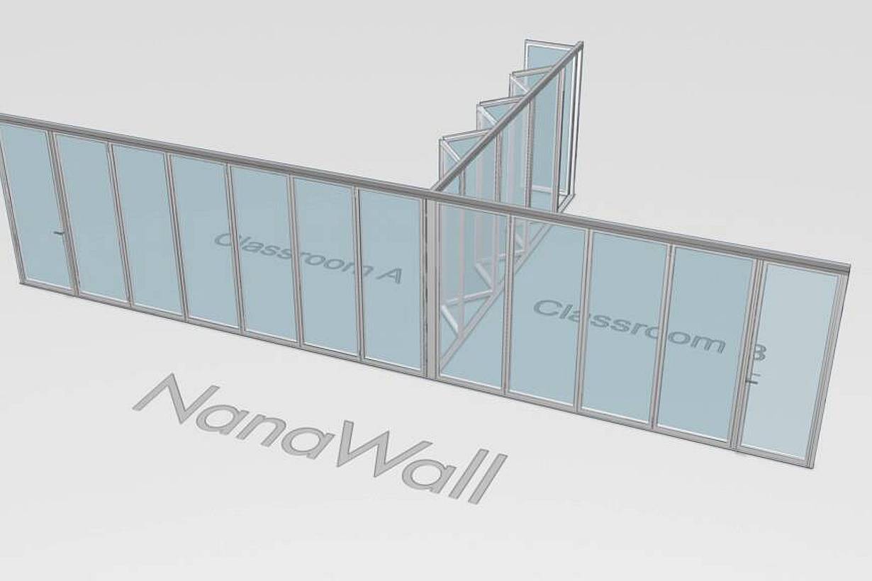 NanaWall NW Acoustical 645 - Monsignor Farrell High School Animation