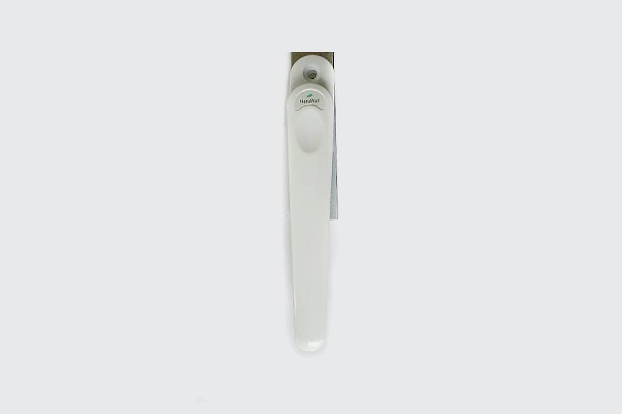 Flat-White or Matching Powder Coat Finish Handle