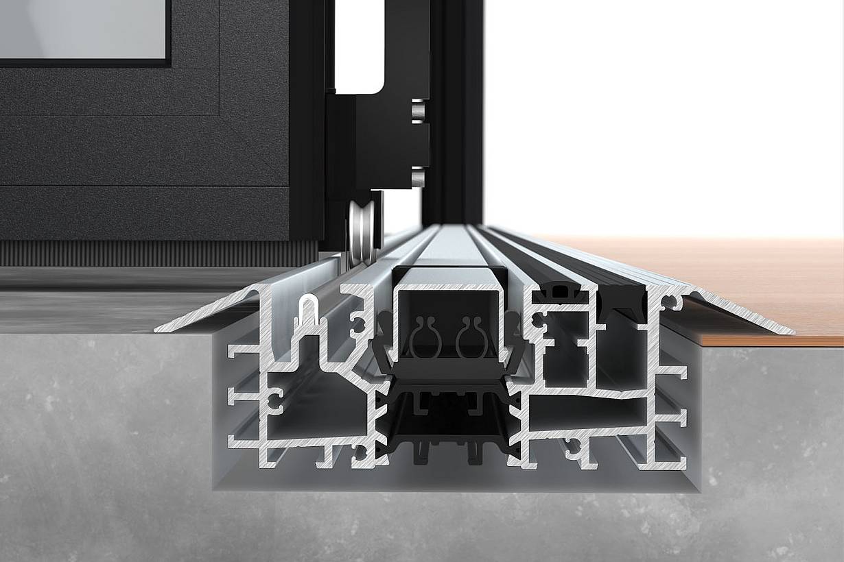 Outswing Low Profile Saddle Sill Suggested Installation