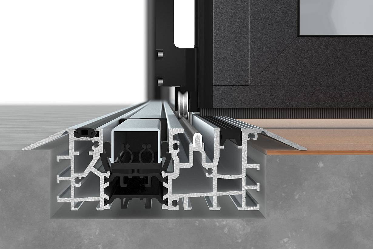 Low Profile Saddle Sill - Inswing Suggested Installation